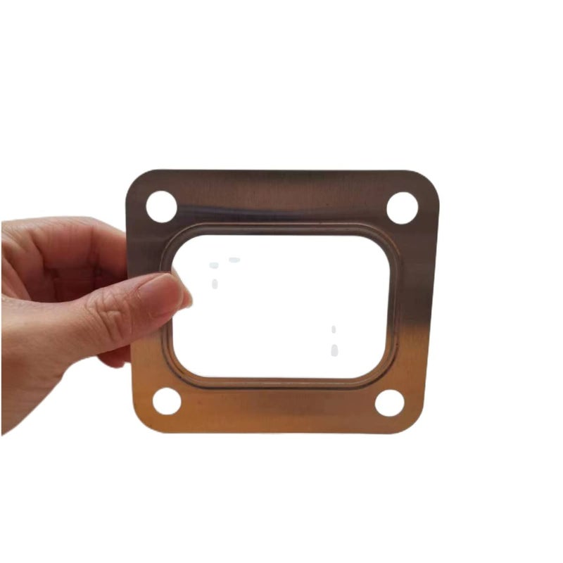 YCHIMAN T4 Turbo Turbocharger Inlet Manifold Flange Scroll Gasket Stainless Steel Precision PTE Turbine Garrett 2 Pack - Image 2